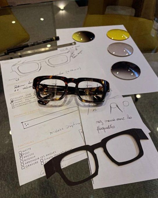 Les " Envies " de Damien G. LUNETTES SUR-MESURE